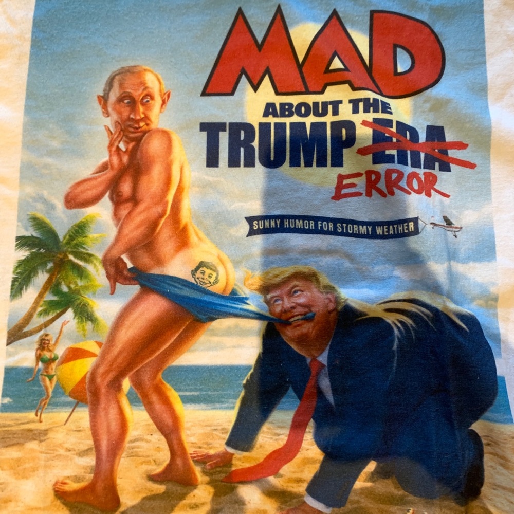 MAD Donald Trump/Putin T-shirt